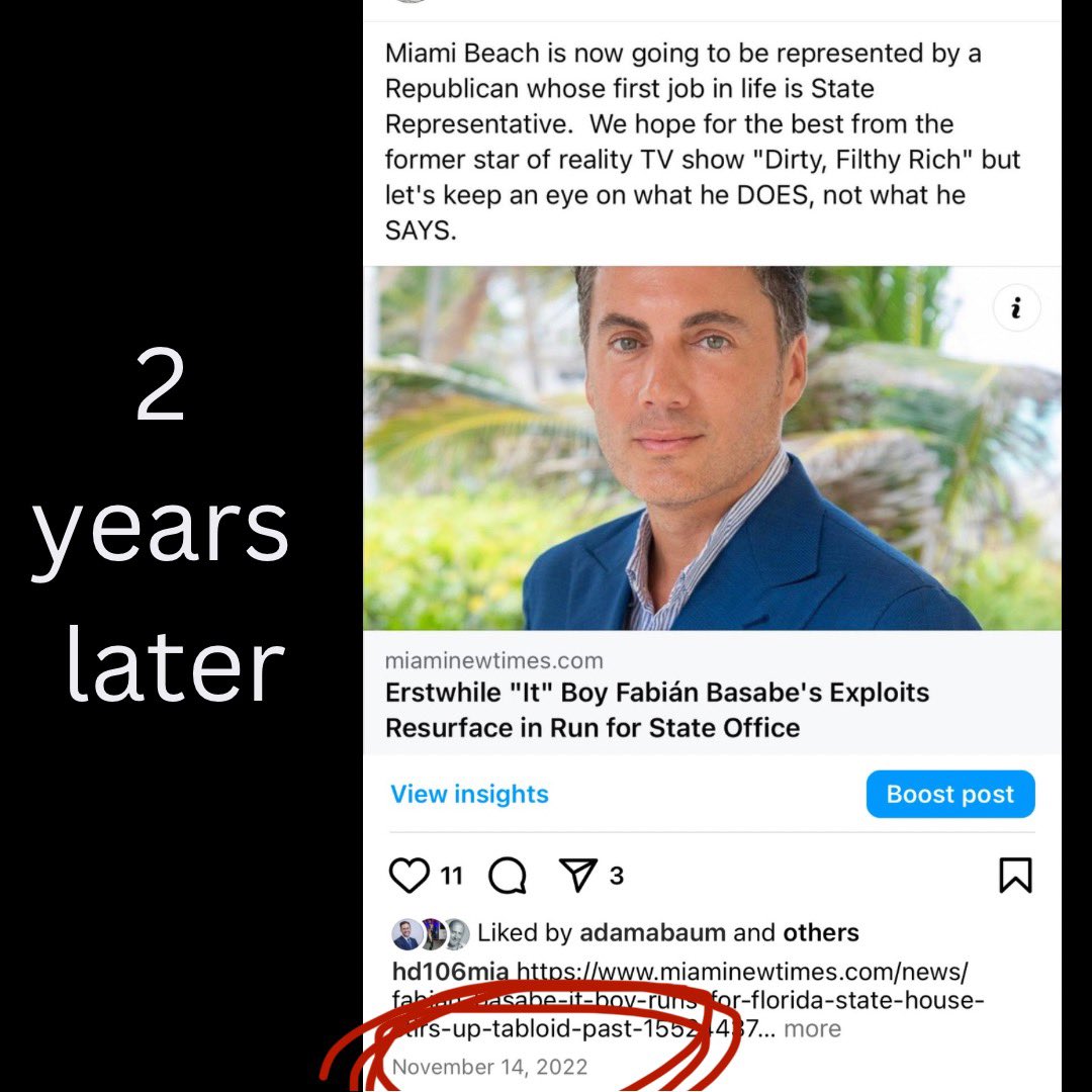 2 years ago, Fabian Basabe was elected, having never held a job before and full of tabloid scandal &amp; a double life he managed to hide to win an election.  He pledged to be a moderate, and we put up this very first post skeptical but giving him a fair shot; (1/3 🧵