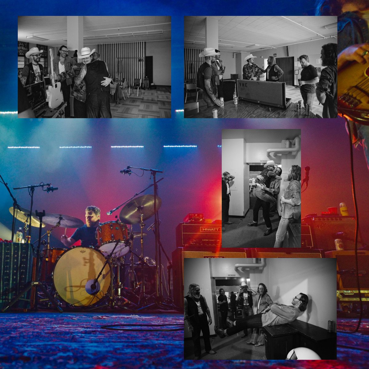 What a night, Wichita ❤️ See you tonight, Lawrence! Huge thanks to <a href="/VNEofficial/">Vincent Neil Emerson</a> for being such a beauty – it’s his last night, let’s send him off right! Looking forward to our pal <a href="/pedrothelion/">Pedro The Lion</a> joining us on Wednesday.

Photos: @vanessaheins
#steadygiggin