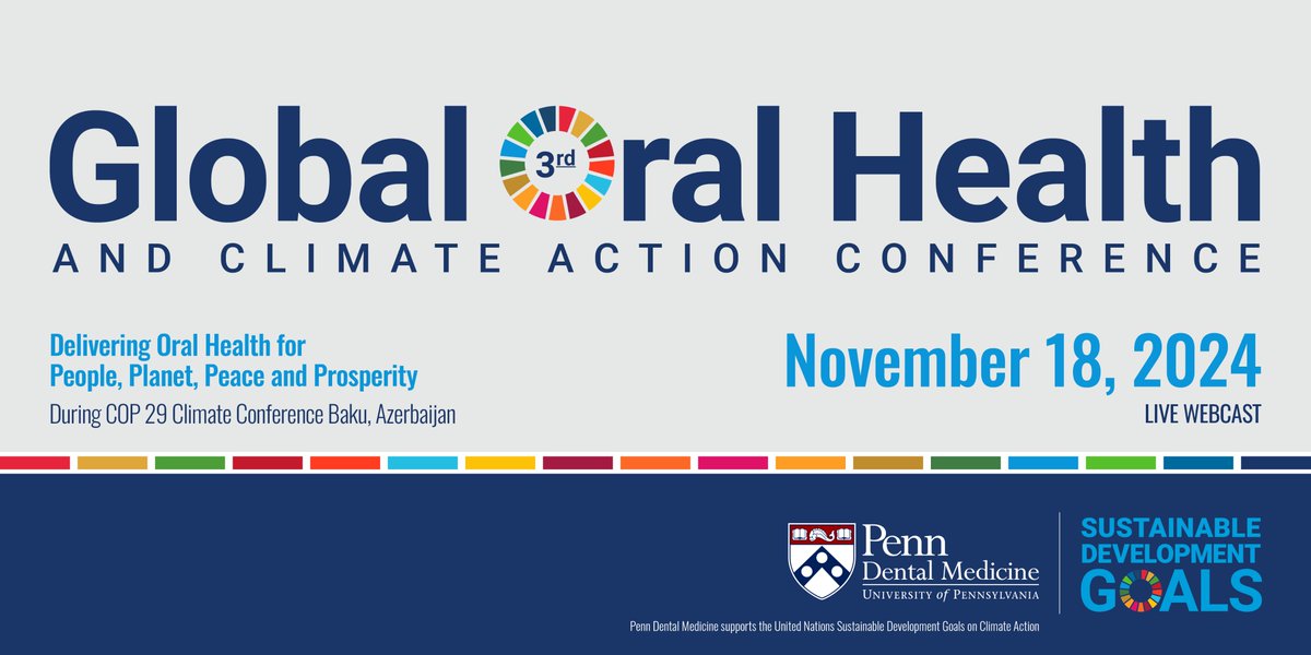 Registration for the 3rd Global Oral Health and Climate Action Conference will be open tomorrow, watch a short 1 minute overview  on #Vimeo vimeo.com/1026275602 #sustainableoralhealth
