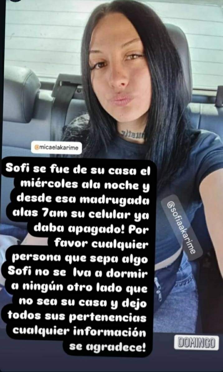 anytramontini's tweet photo. Sofia Delgado tiene que aparecer! https://t.co/iCNSEyU3Gm