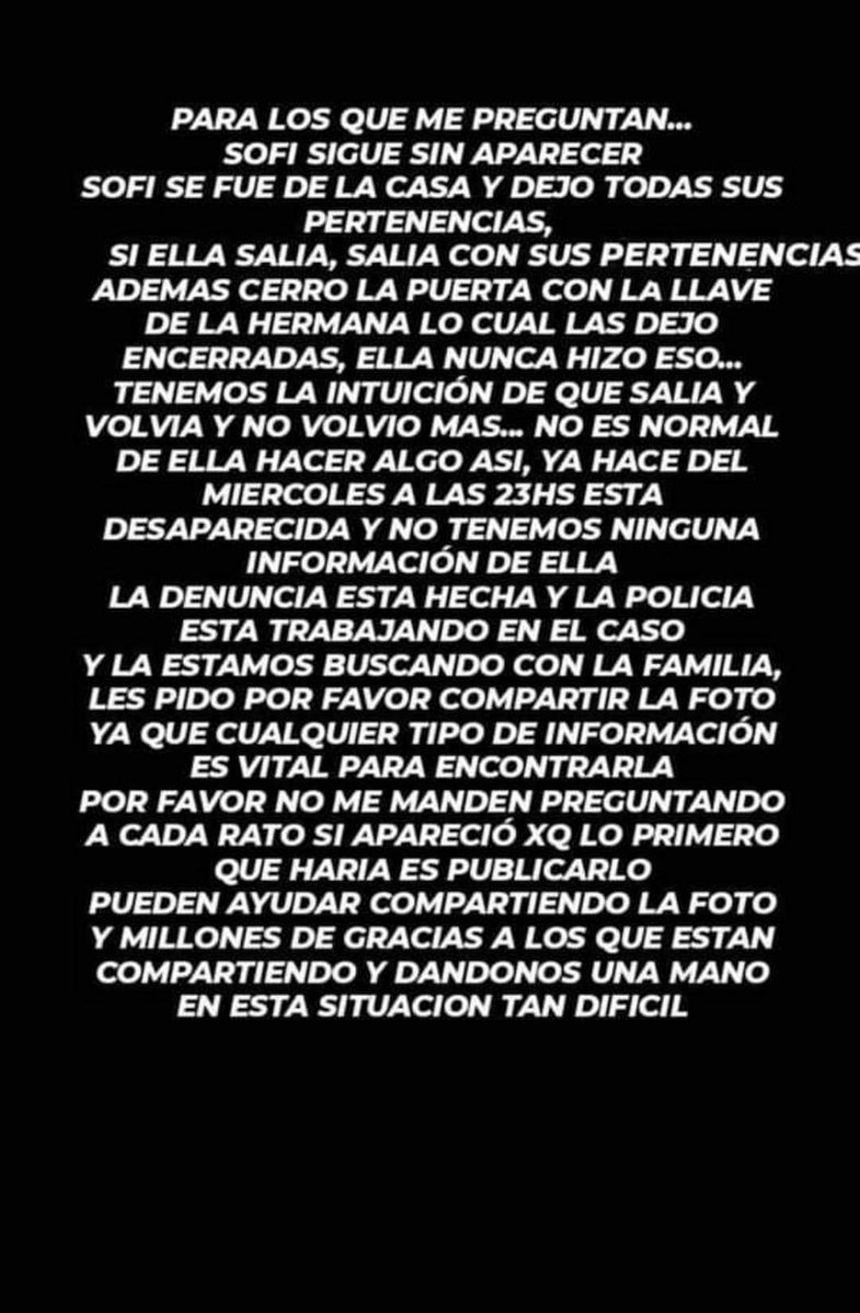 anytramontini's tweet photo. Sofia Delgado tiene que aparecer! https://t.co/iCNSEyU3Gm