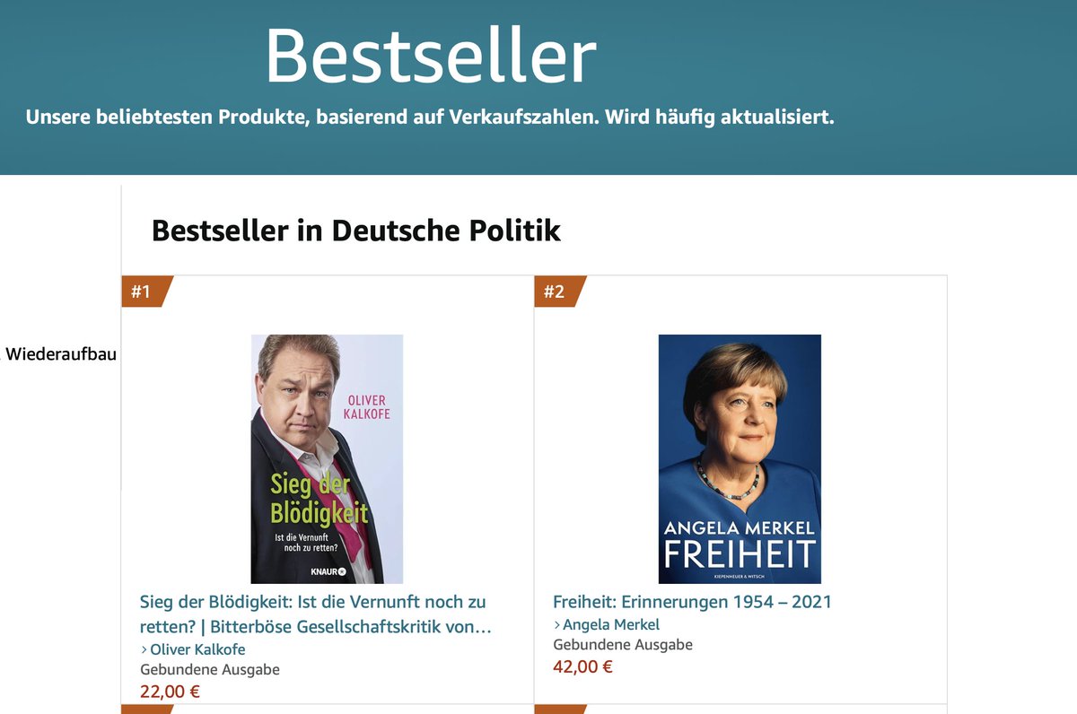 twitkalk's tweet photo. Wahrscheinlich nur ein kurzer Moment - 
aber den darf man ja ruhig mal feiern, oder? 
Und ich musste noch nicht mal 16 Jahre Kanzler sein!
▶️ https://t.co/KXO3f9XwGa
#SiegderBlödigkeit  
Ab jetzt im Buchhandel
@KnaurVerlag #Mattscheibe #SchleFaZ #KalkofesLetzteWorte https://t.co/9DhsWoNkUM