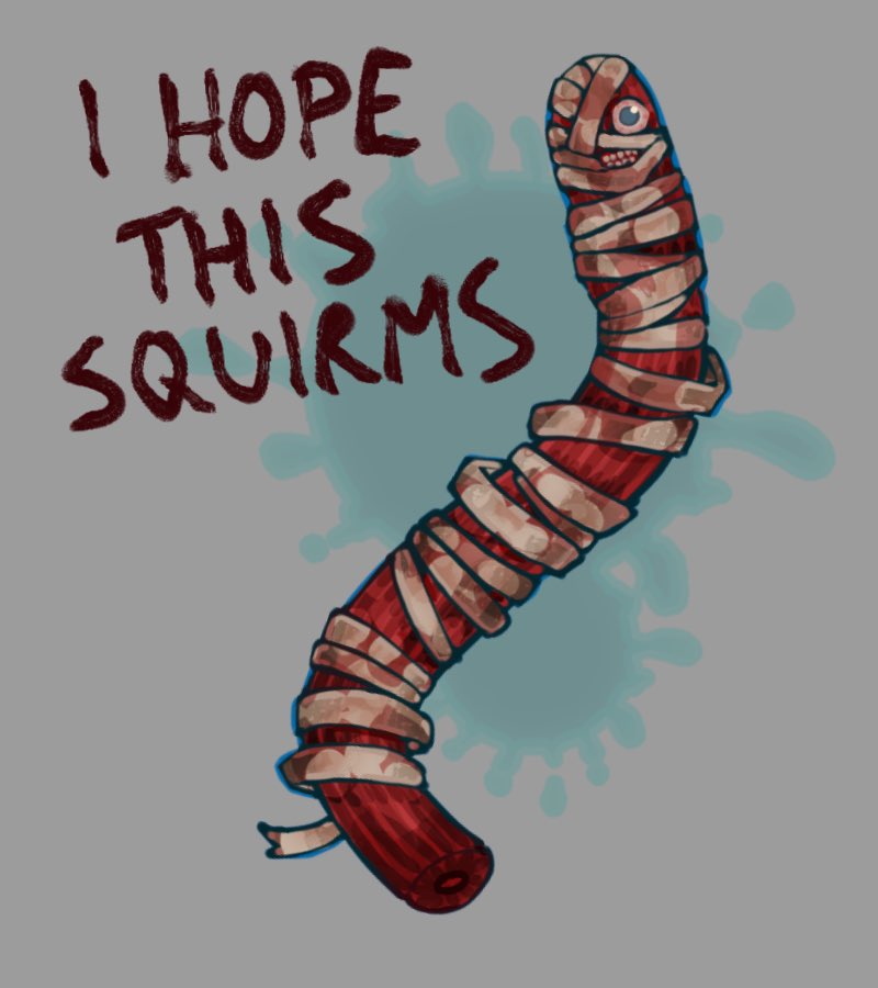 This was brought on by me and my friends discussing #mouthwashinggame and webfishing at the same time 
#mouthwashing #fanart