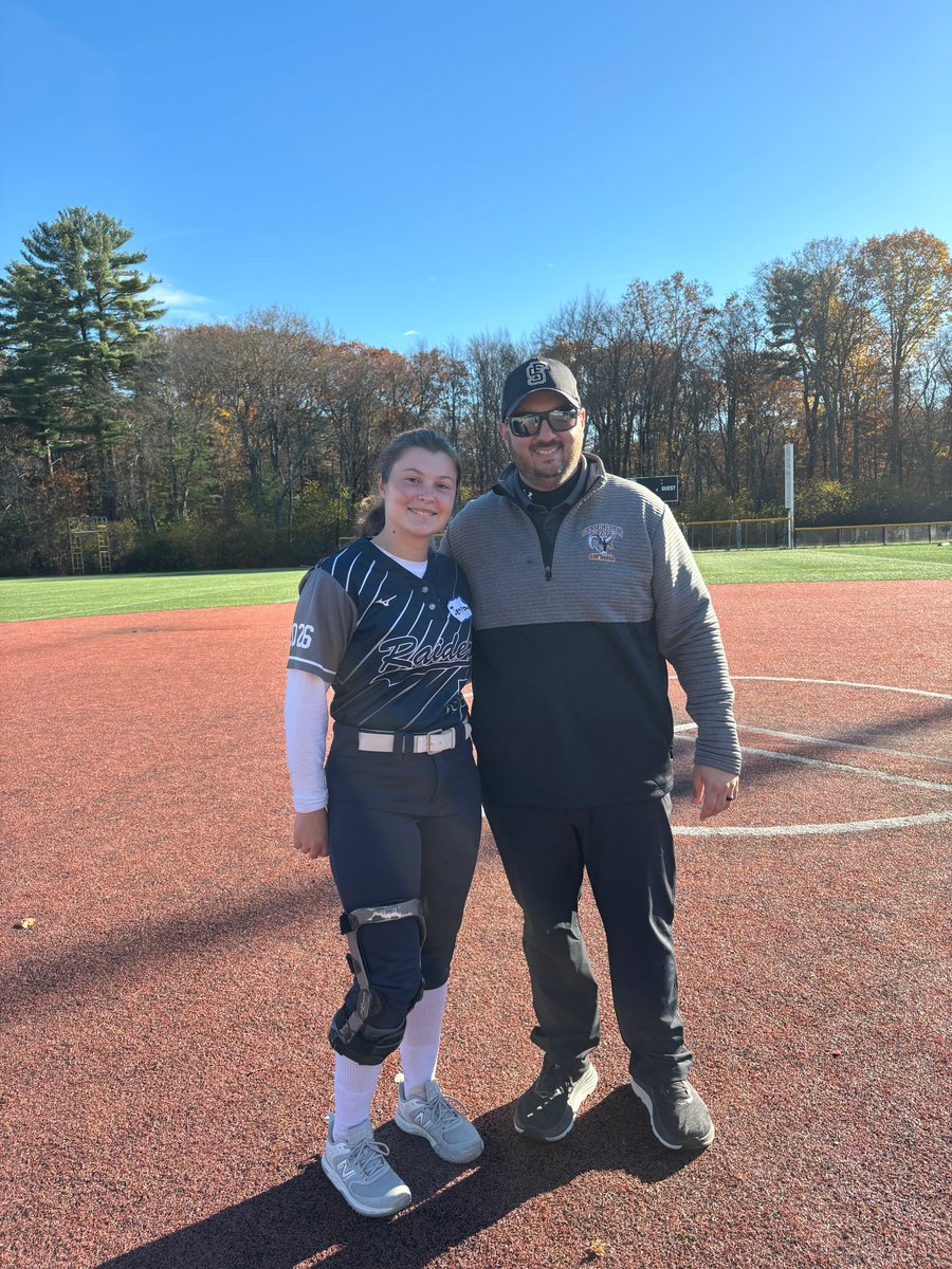 JennaGale58's tweet photo. I had a great time at the @FramStSB Clinic yesterday!! I absolutely loved the campus and getting to learn about the school and softball program! It was also great to see some awesome @raiderssbma alum!! Thank you to @CoachMillerSB for hosting an amazing camp!!! https://t.co/EmqJr9SuWx