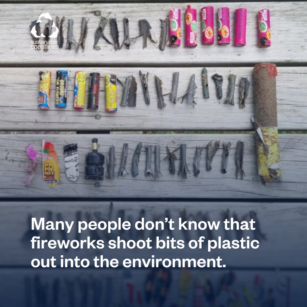 sustaincoasts's tweet photo. Sometimes, single-use plastic is hiding in plain sight 🧐 #GuyFawkes

Ever picked up these odd plastic shells at the beach? It’s great when people clean up their larger fireworks, but little pieces often get missed, and can be especially bad for marine life. https://t.co/DV9z6gszZu