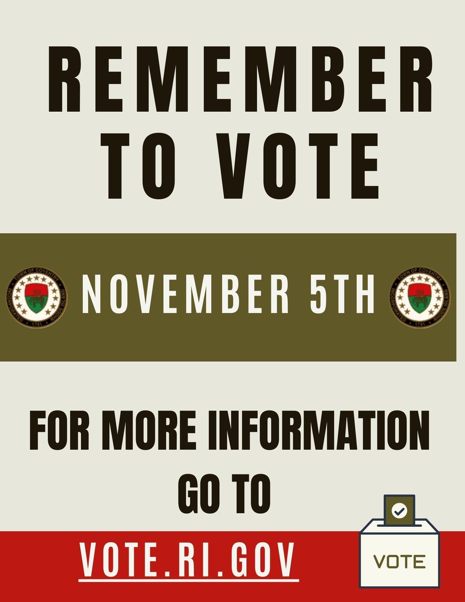 TOMORROW is election day, make sure to get out and vote! 🗳 Remember to flip your ballot over and fill out your answers to the questions on the back! ✅