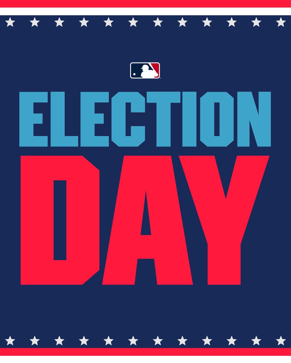Today is Election Day. Step up to the plate, make your voice heard, and vote.