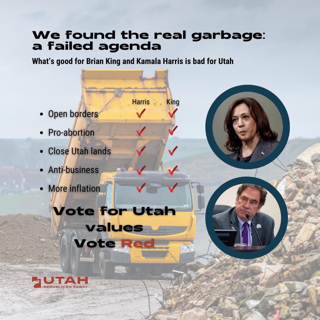 UtahGOP's tweet image. Tomorrow couldn’t be more important. Let’s keep Utah red up and down the ticket.