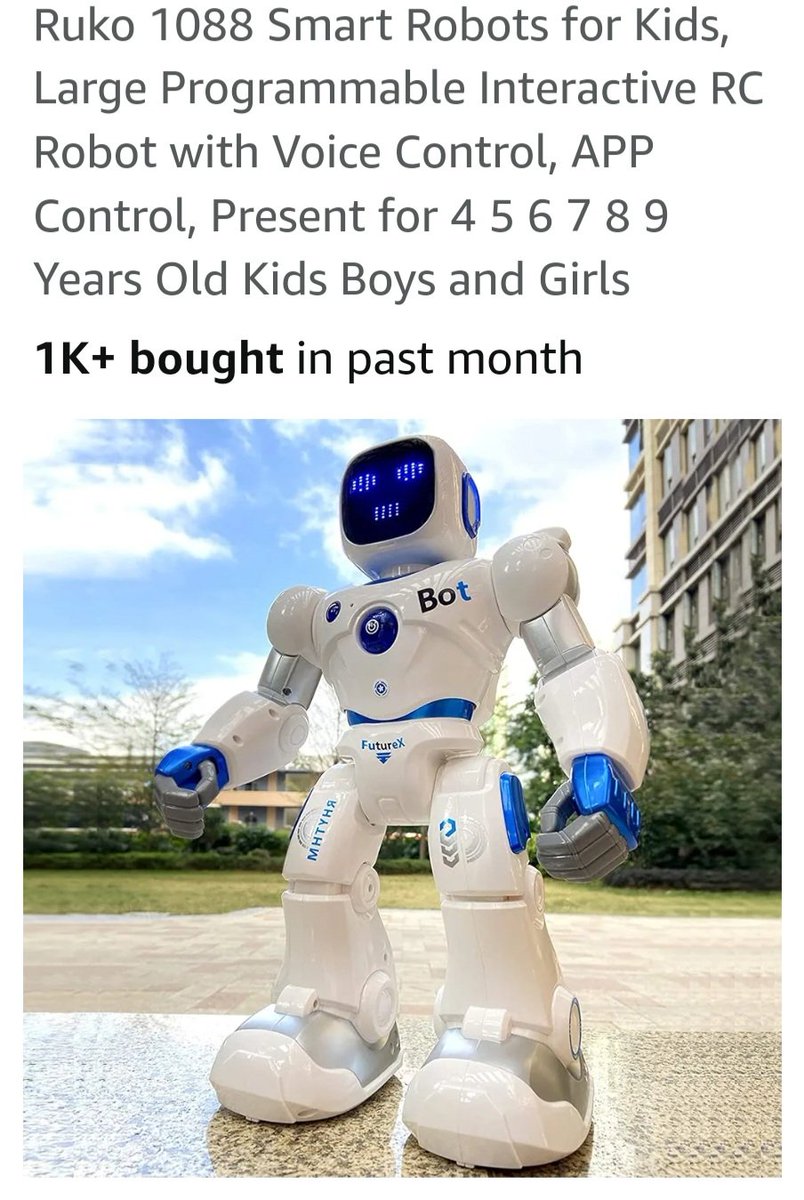 alby13's tweet image. Kids get all the fun now. As seen on Amazon. #RobotForKids #RobotFriend #ToyRobot