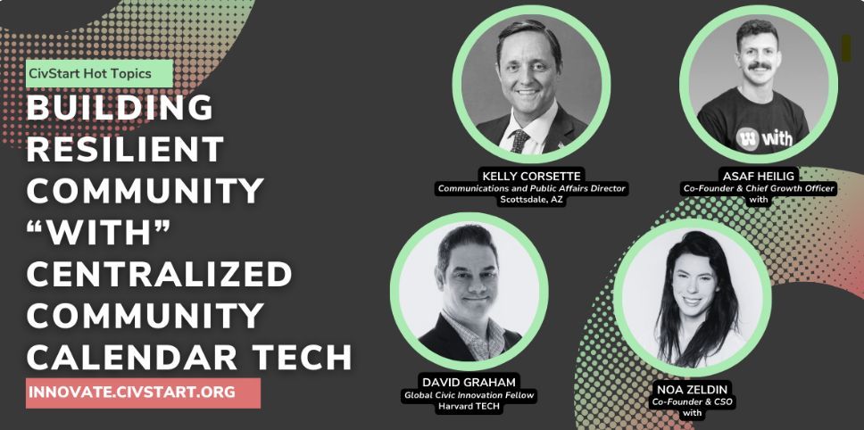 🚀 Join us on Nov 21 at 2 PM EST for a webinar on how a centralized community calendar can enhance local engagement! Learn from experts including Kelly Corsette &amp; David Graham. Register here: innovate.civstart.org/share/o/T2NjdX… #Webinar #CommunityEngagement