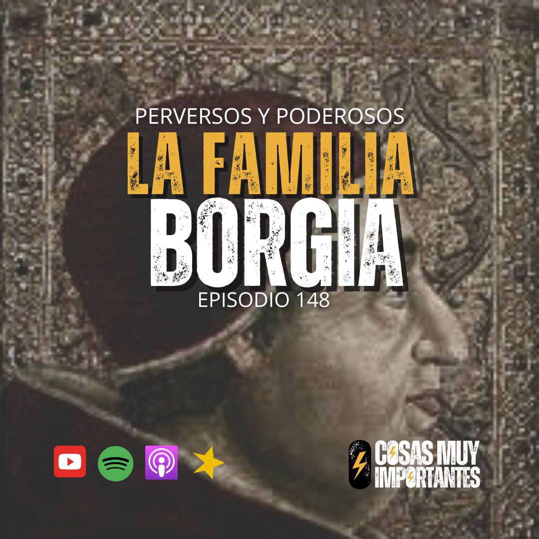 podcastCMI's tweet photo. Conoce más de esta misteriosa familia en nuestro nuevo episodio sobre la familia Borgia. https://t.co/82wOlstPy9