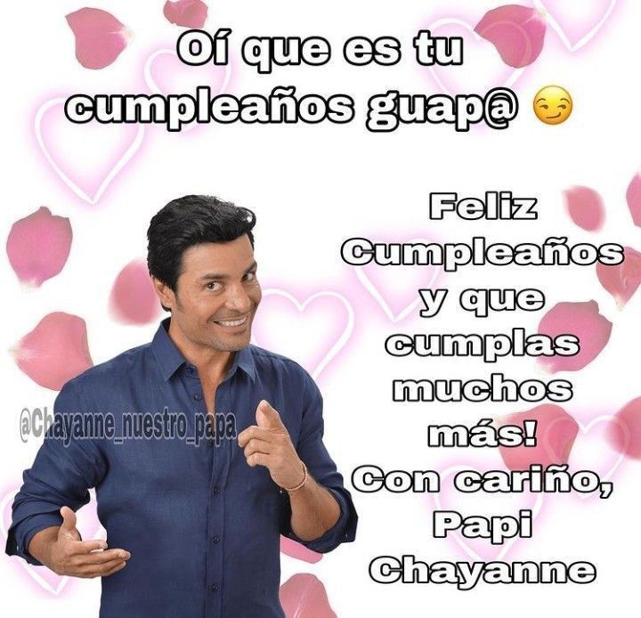 Feliz cumpleaños de mi parte y de chayanne a la zorra más grande que pueda existir, TKM 😘 <a href="/auronplay/">Auron</a>   #AuronParty