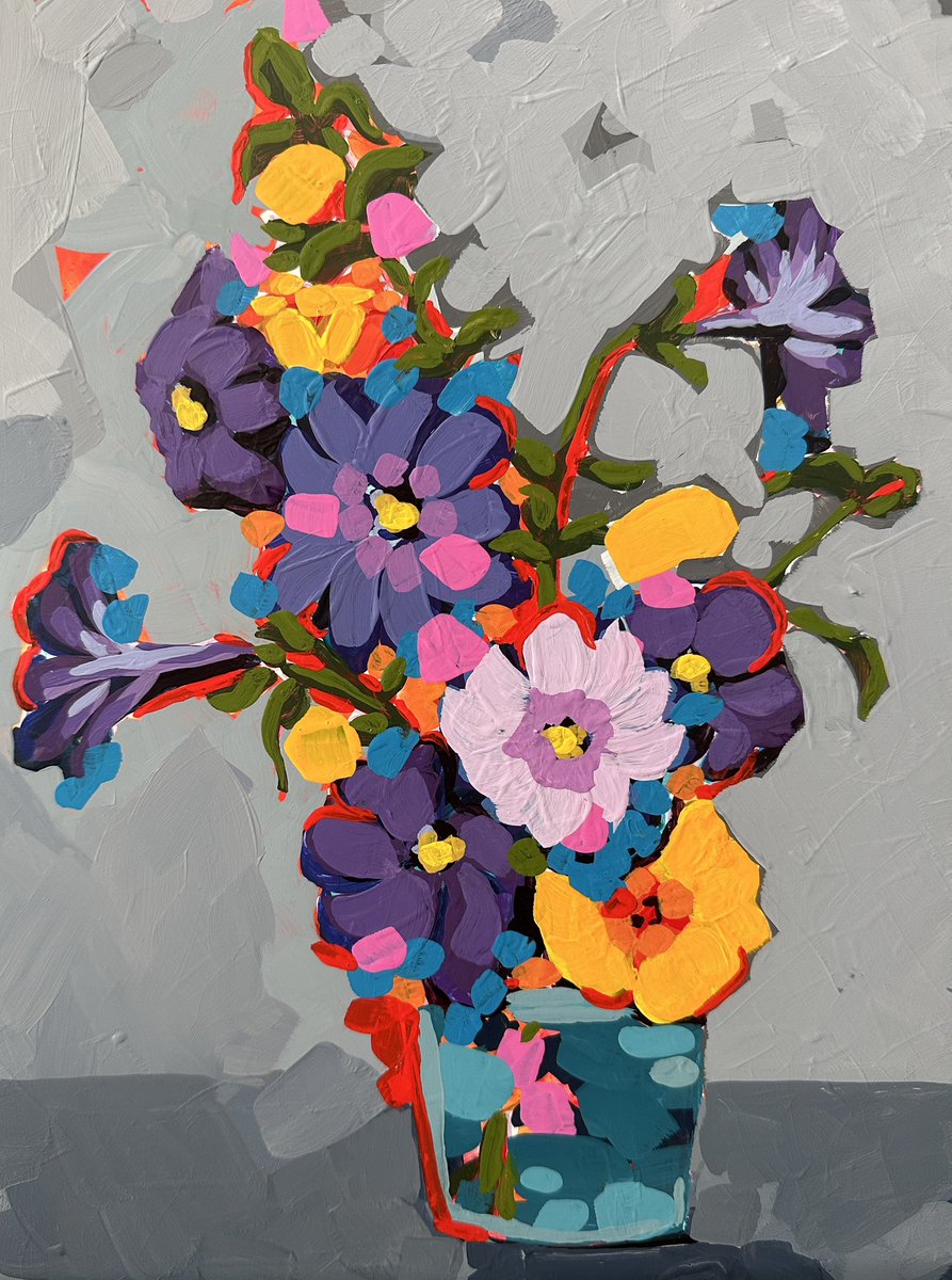I’ll be so glad when those election commercials are over😅 Some updates: make sure you are on my email list to get a special Black Friday offer. I’ll be sending out a sneak peak in a couple weeks ❤️ 
#colorfulartist #colorfulartwork #colorfulpainting #colorfulflower #stacyleeart