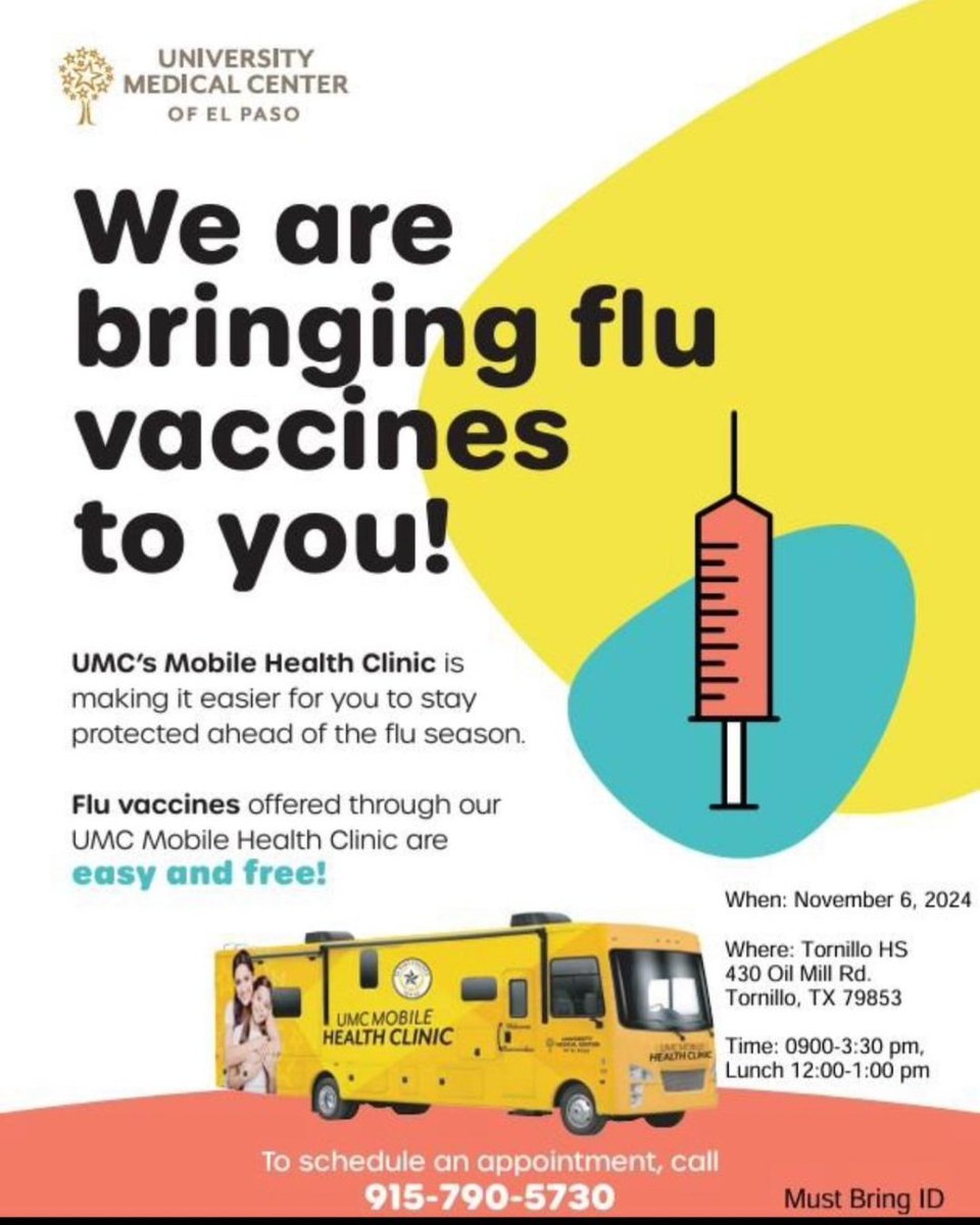 Vaccines are coming to our community! Las vacunas vienen a nuestra comunidad!
