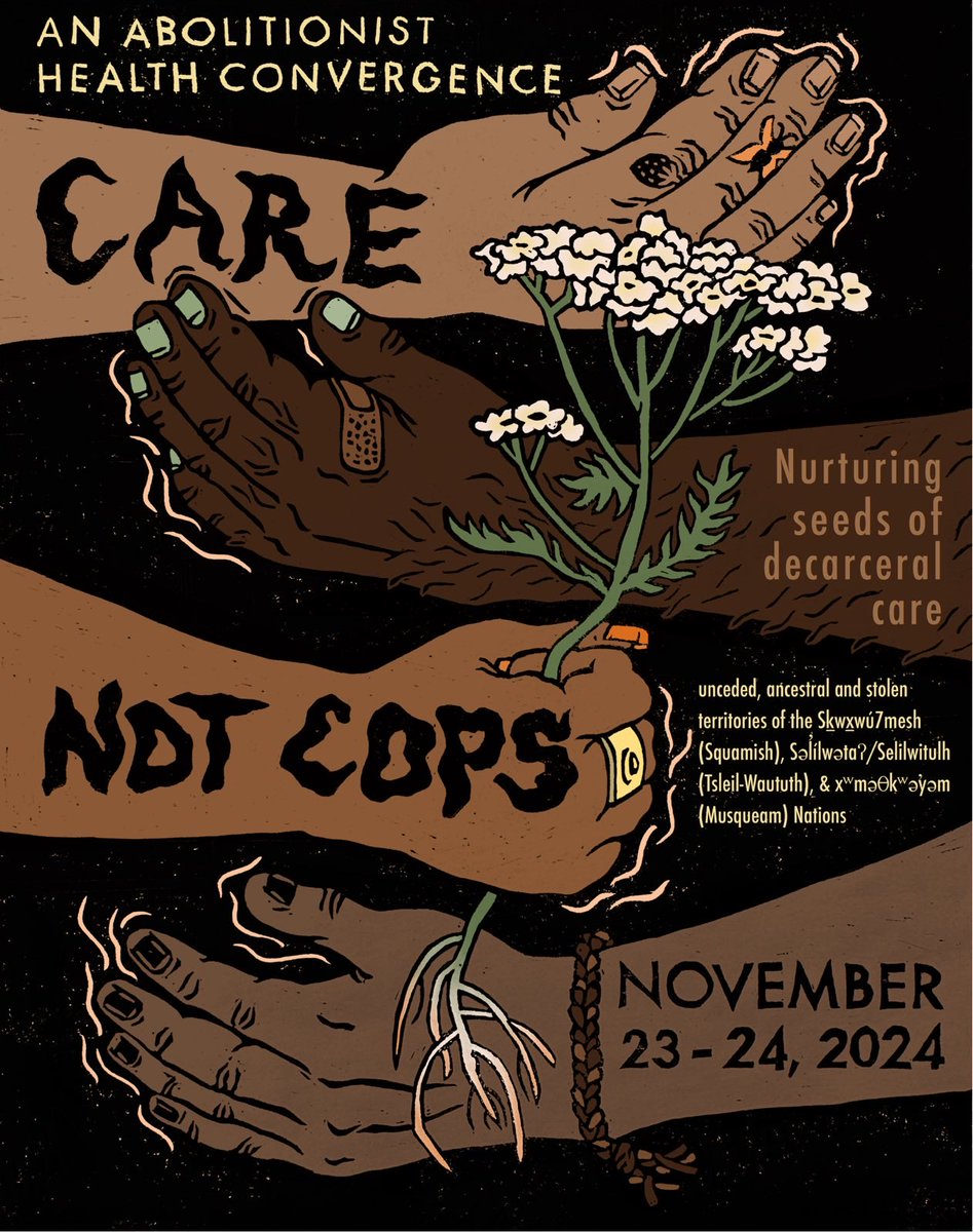 REGISTER FOR THIS MONTH'S ABOLITIONIST HEALTH CONVERGENCE: Nurturing seeds of decarceral care!

HERE: docs.google.com/forms/d/e/1FAI…

Cops out of healthcare now! #defundpolice