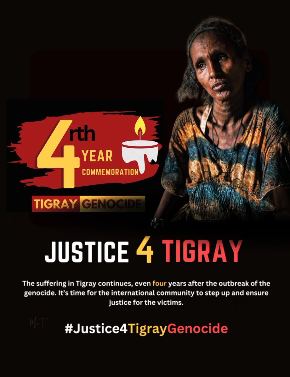 Senita_Se's tweet photo. Eritrean &amp; Amhara forces still occupy parts of Tigray, enforcing control and repression. 

This is not peace; it’s a continuation of oppression. Tigray deserves true freedom.

#Justice4TigrayGenocide 
#EritreaOutOfTigray 
@UNOAU_ @StateDept 
 @EUCouncil @UN_HRC @LemkinInstitute https://t.co/7mvO1VuQQH