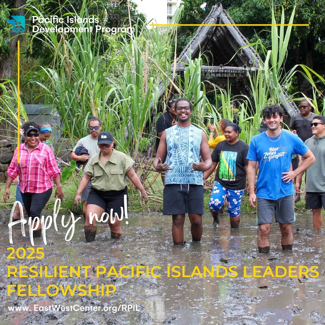PIDP_EWC's tweet photo. DATE CORRECTION: Interested in applying for the the Resilient Pacific Islands Leaders #RPIL Fellowship? 

Register to join us online on November 7, 3:00pm HST, for an information session to learn more about the program!
 
https://t.co/gX7TvA9IZy

#RPIL #PacificIslands #leadership https://t.co/yVzO2mw8RM