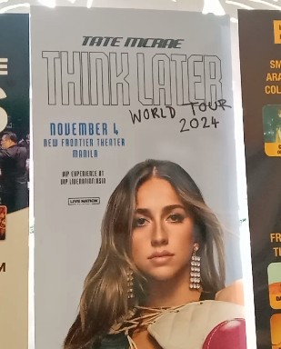 iveedea's tweet image. Went solo to a Tate McRae concert and met some fellow #Tatertots
#TateMcRaeInManila