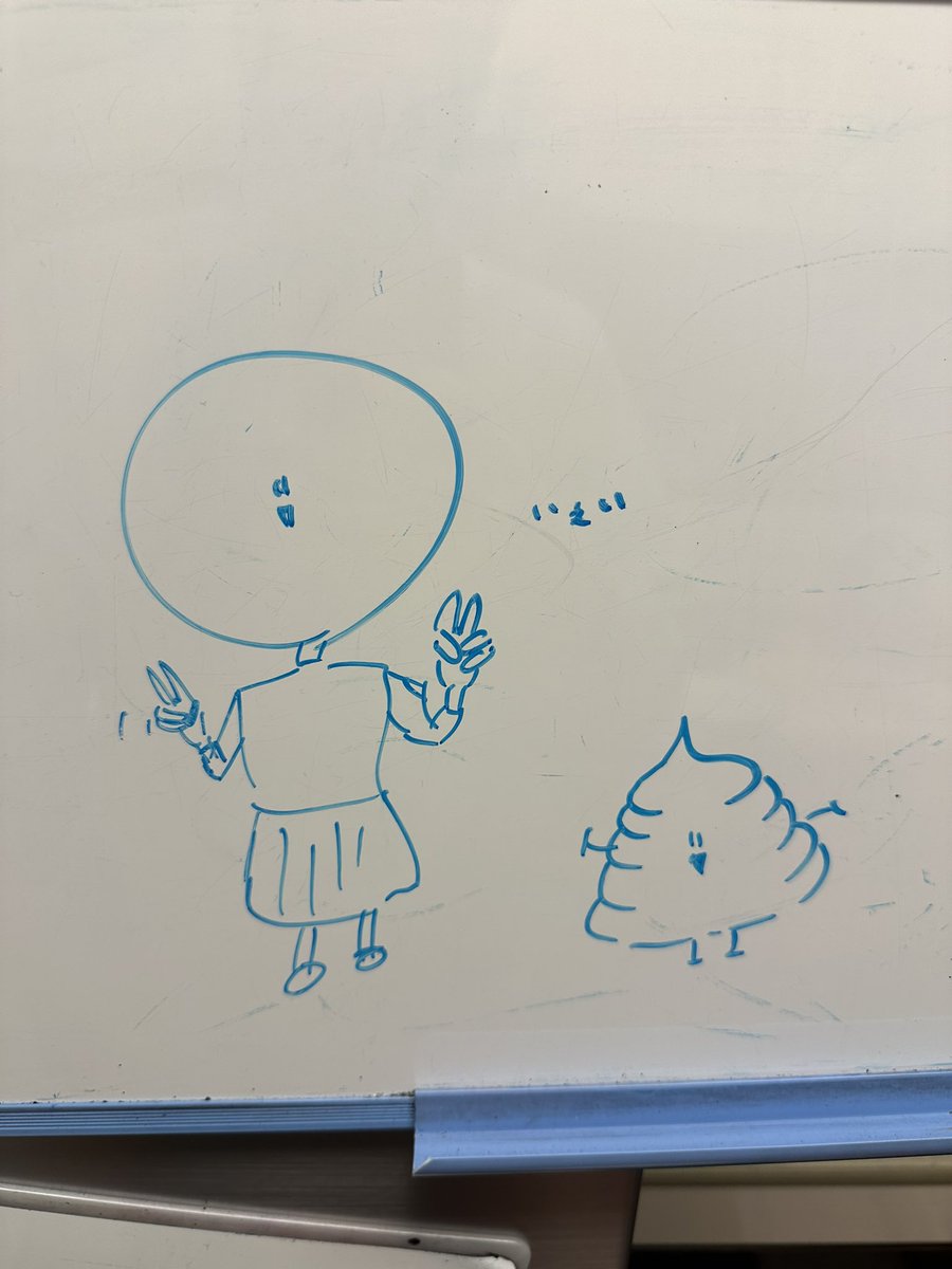 De__Su__Yo's tweet photo. 我が家の画伯による天才的作品 https://t.co/lq0YG76P4Z