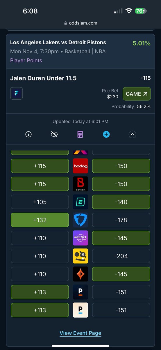 TheArbFather's tweet image. I’m trying to give some fucking money away tonight.. anyone interested⁉️⁉️

IF this +EV Parlay hits I’ll send 3 people $100 🤑

Must do the following👇 

1. RETWEET this shit 💪🏼
2. Follow me @TheArbFather 🙋🏻‍♂️ 
3. Follow @OddsJam 🐐 
4. Comment your fav NBA team 🏀