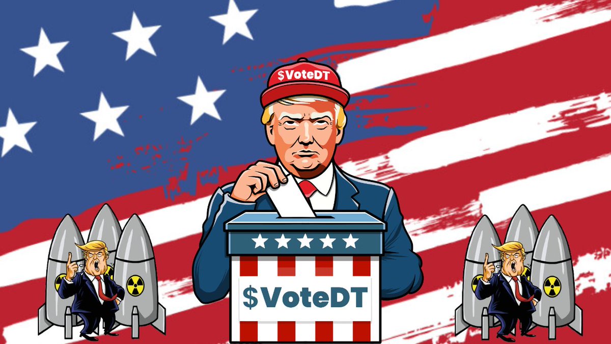 VoteDT's tweet photo. VOTE DONALD TRUMP FOR WORLD PEACE. $VOTEDT

no nukes needed (pun intended) https://t.co/x7IuQjlscu