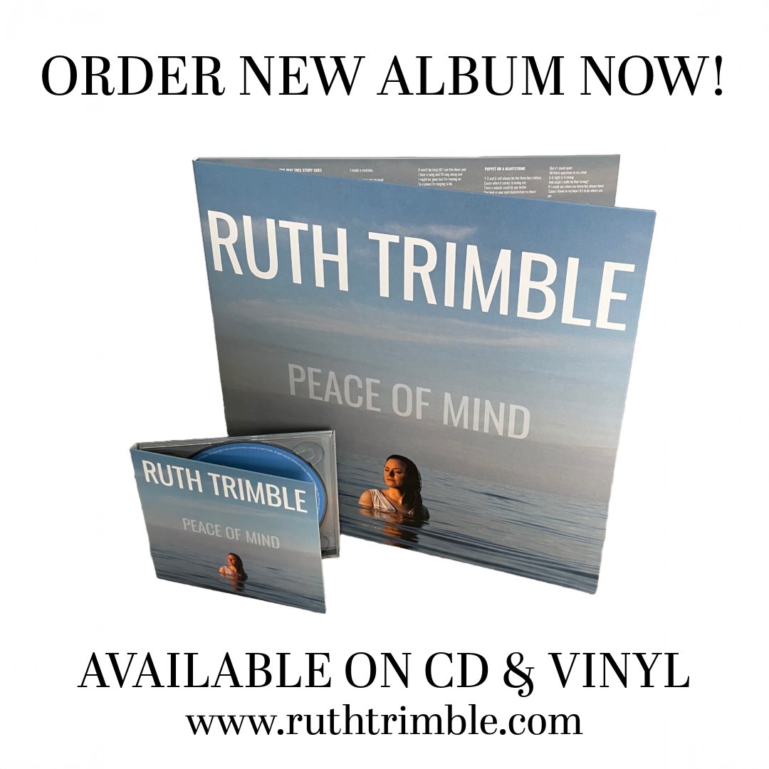 New album available to order now! 🎶 
ruthtrimble.com/shop