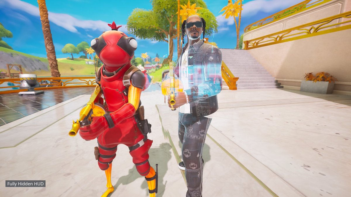 IAmNick223's tweet photo. Fishpool and the D-O Double G Snoop Dogg 🐠🐶

#Fortnite #FortniteChapter2Remix #FortniteRemix #FortniteChapter2 #FortniteOG #SnoopDogg #FishPool #Deadpool #Marvel #PS5Share #Fortography #FortnitePhotography https://t.co/ZmIbExxphd