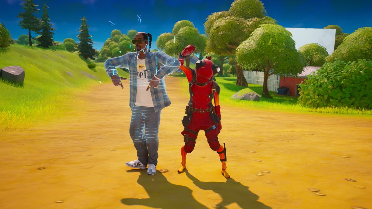 IAmNick223's tweet photo. Fishpool and the D-O Double G Snoop Dogg 🐠🐶

#Fortnite #FortniteChapter2Remix #FortniteRemix #FortniteChapter2 #FortniteOG #SnoopDogg #FishPool #Deadpool #Marvel #PS5Share #Fortography #FortnitePhotography https://t.co/ZmIbExxphd