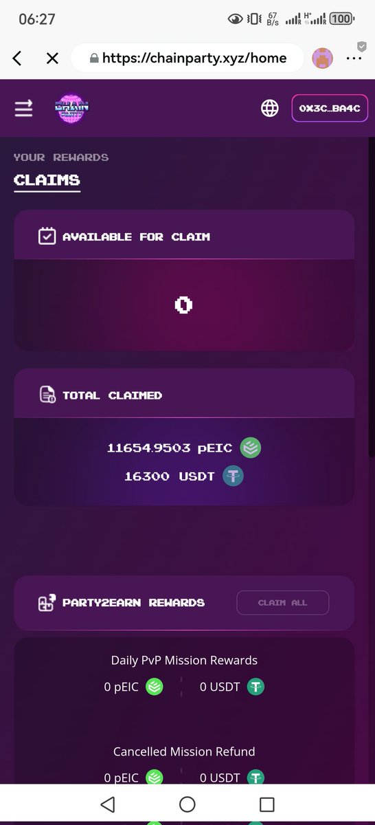 Dennis13141999's tweet photo. 35days income in Chain Party @ChainPartyXYZ
total earned 11654pEIC
Thanks Chain Party
Life is great with Chain Party
LFG
i love #ChainParty
i love #pEIC
keep pEIC to the moon 🆙🔝👍🏻🚀 https://t.co/EnXeJjKQ6v