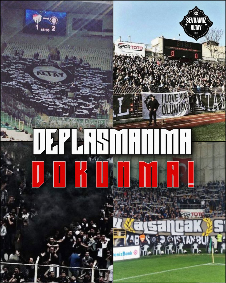 Altınordu FK, 10 Kasım günü oynanacak karşılaşma için yaptığı açıklamada, “İzmir İl Güvenlik Kurulu kararıyla Büyük Altay taraftarlarının deplasman tribününe alınmayacağını" bildirdi.

Bu karardan vazgeçilmesini istiyoruz, deplasman haktır engellenemez!