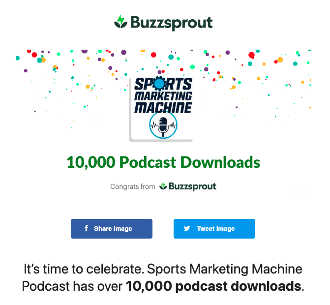 SportsMMachine's tweet photo. 🎉 10,000 Downloads! 🎉
This podcast exists to give sports marketers, ticket sales pros, and future leaders practical, results-driven insights. Huge thanks to everyone who’s tuned in! Here’s to 10K more! 🎧

#SportsMarketing #Podcast #FanEngagement #ThankYou #TicketSales https://t.co/M4OlODhKK6