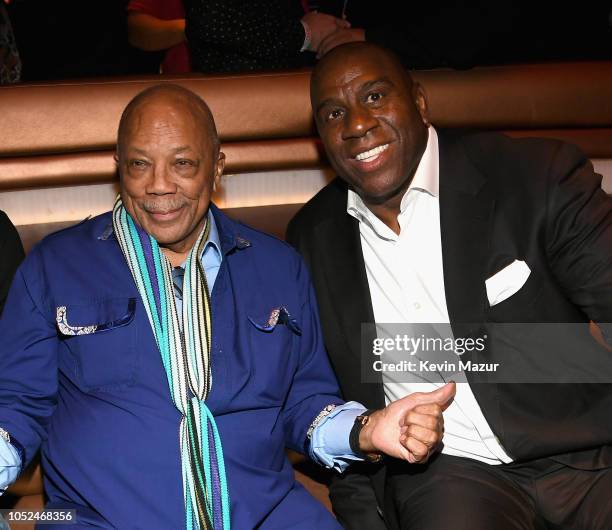 MagicJohnson's tweet photo. I’m deeply saddened to learn of the passing of my good friend and an all-time icon, Quincy D. Jones. Quincy had an exceptional ear for music. Through his incredible talents as an artist, composer, and producer, he exemplified true artistry and innovation throughout his unrivaled career. There will never be another Quincy D. Jones!

Quincy’s success as a producer is truly unmatched. His extensive production credits speak volumes about his impact on music history, having collaborated with the biggest music icons in the world such as Aretha Franklin, Frank Sinatra, Nat King Cole, Paul Simon, Amy Winehouse, and Barbra Streisand, to name just a few. And we all know about Quincy’s legendary work with Michael Jackson, where he produced three groundbreaking albums: Off the Wall, Thriller, and Bad. Thriller remains the biggest-selling album of all time! As a composer, Quincy’s score for the 1985 film The Color Purple earned him an Oscar nomination. He also recorded a series of albums featuring stars like James Ingram, Ray Charles, and Chaka Khan. Quincy was one of the wealthiest African Americans in the world, thanks to his ownership of the rights to the music he produced, which showcased his strong business acumen alongside his artistic genius.

Quincy Jones' legacy goes far beyond his musical achievements; he had a God-given gift for connecting people through music, which he used to make the world a better place. A perfect example of this is the infamous 4x Grammy Award-winning song “We Are the World,” the star-studded song written by Michael Jackson and Lionel Richie which he co-produced and conducted. His influence and contributions to music will resonate for generations to come, and his legacy will live on through the lives of his seven successful and talented children, whom he often spoke of with great pride. Cookie and I are keeping the entire Jones family in our thoughts and prayers during this difficult time.