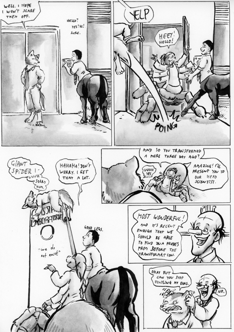 OffCentaured's tweet image. Friendly neighborhood spooder!
offcentaured.com/comics/200/ #webcomics #centaurs #webcomic #comics #centaur