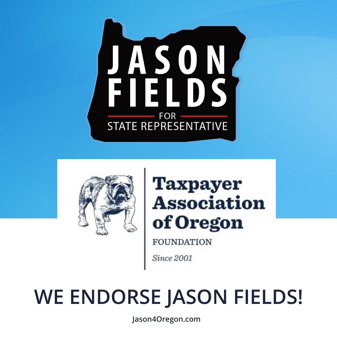 Jason4oregon's tweet photo. Thank you Taxpayers Association of Oregon for your endorsement!

State Rep Courtney Neron thinks YOUR Kicker refund belongs to her! She has voted 2x to reduce your Kicker. Oregonians are already taxed to death, and Neron keeps pillaging your hard earned tax dollars. https://t.co/ZHGvhkVyDE