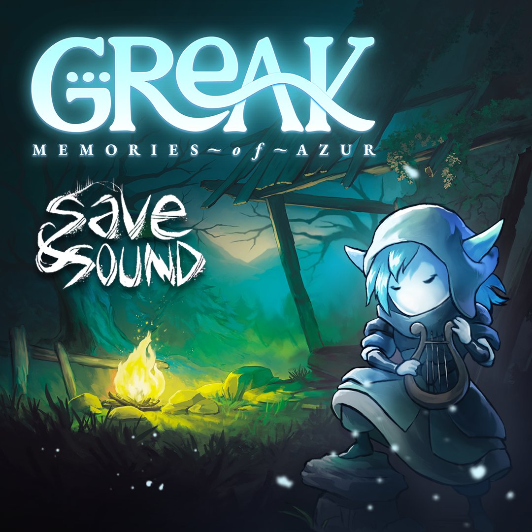 Greak: Memories of Azur (@playgreak) on Twitter photo Greak is part of the Save & Sound Festival! 🎶🎼
Check out the incredible games and soundtracks from November 4–7 on Steam and big thanks to <a href="/BedtimeDG/">Bedtime Digital Games</a> for organizing! 😊🎵 Greak is part of the Save & Sound Festival! 🎶🎼
Check out the incredible games and soundtracks from November 4–7 on Steam and big thanks to <a href="/BedtimeDG/">Bedtime Digital Games</a> for organizing! 😊🎵