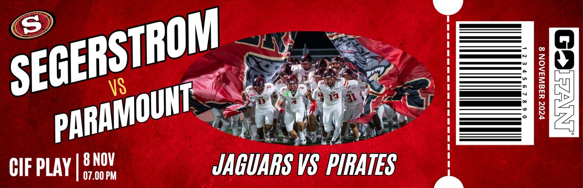 1st round CIF playoffs is this Friday at home. Get your tickets on GoFan. gofan.co/event/2140620?… @coachtagaloa @jag_athletics  @ocsportszone @cifss