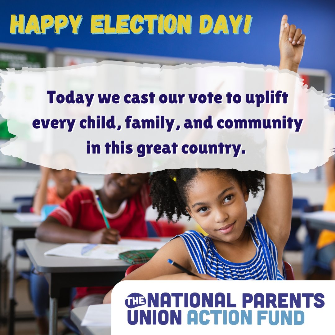 Your vote= Your power. This #electionday, wield your #ParentPower at the ballot box!
