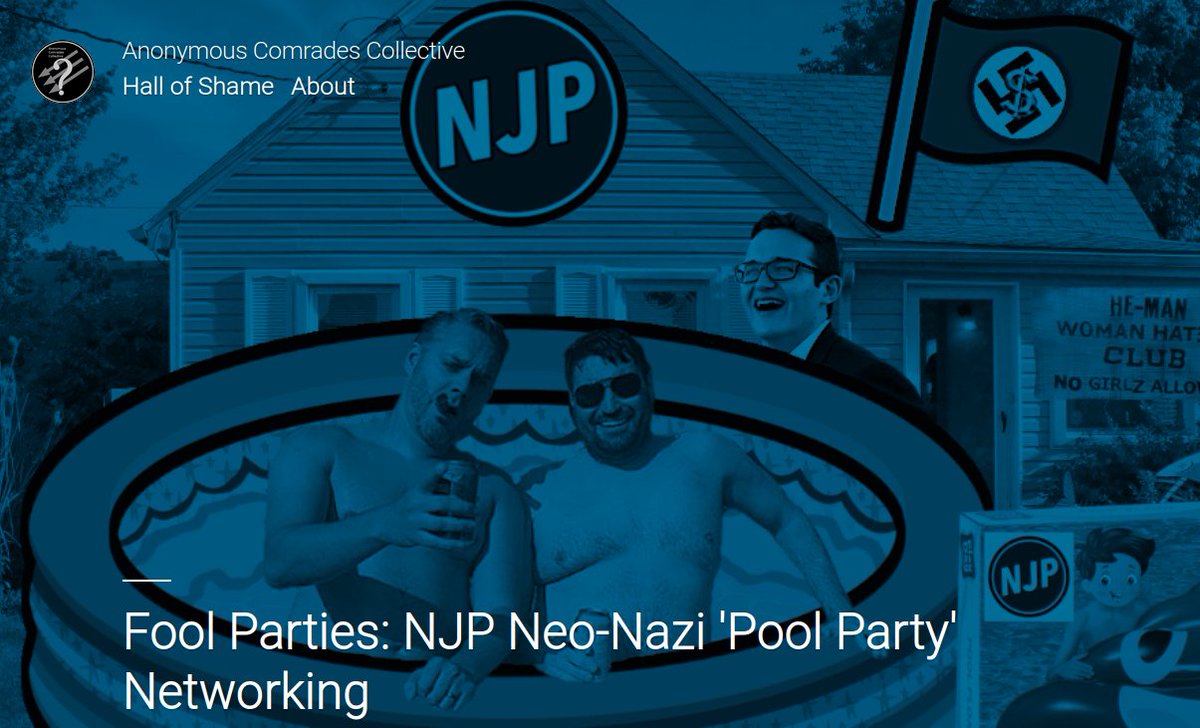 Continued reporting and analysis of the neo-Nazi National Justice Party's 'Pool Party' networking get-togethers:
accollective.noblogs.org/post/2024/11/0…