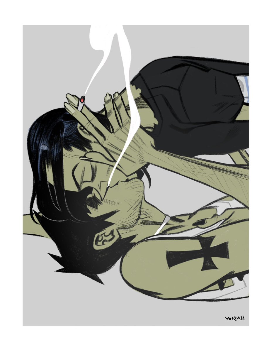 Smoke break 🚬

#gorillaz #murdoc #ace