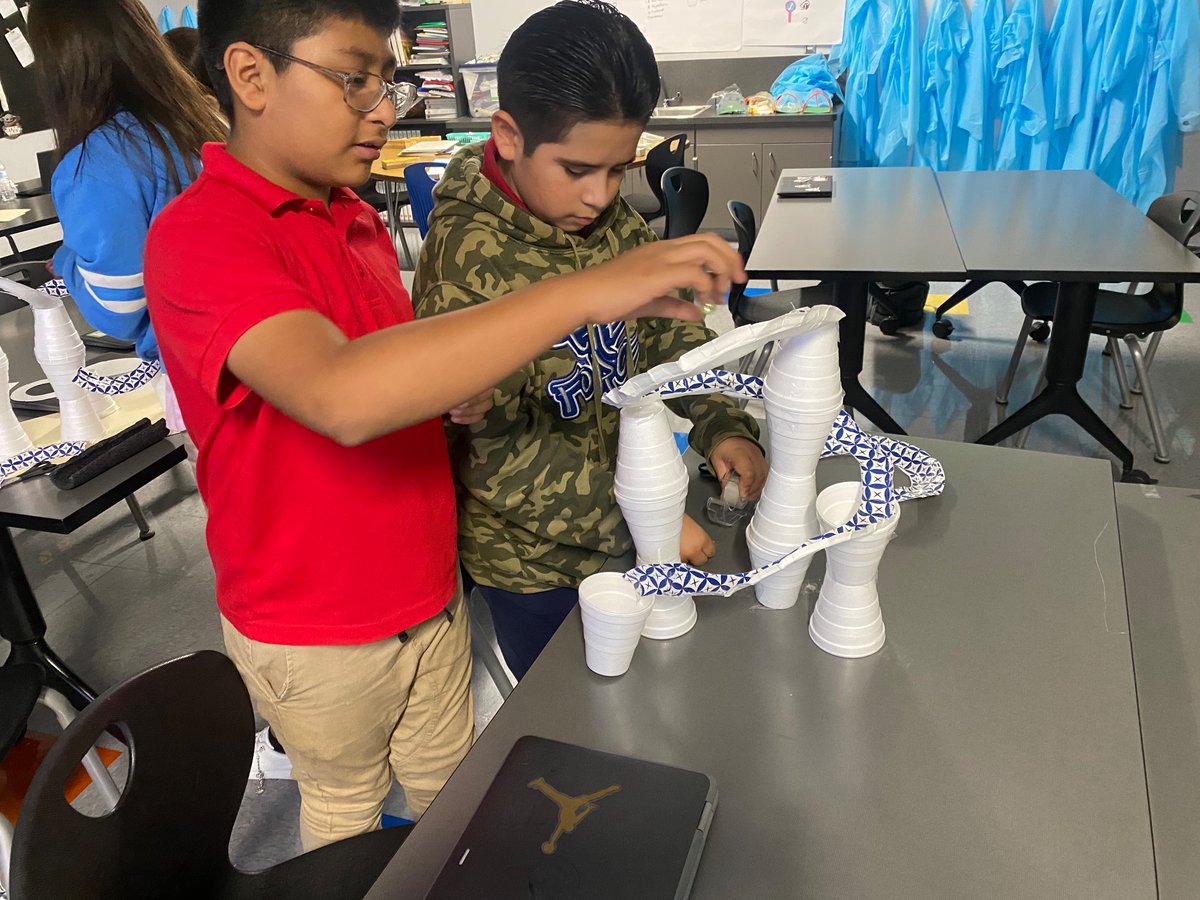 chrissy_lenard's tweet photo. What starts as a mess can end up a Masterpiece🎉. Rollercoasters to reinforce Potential and Kinetic Energy https://t.co/Y2F7c0fTVJ