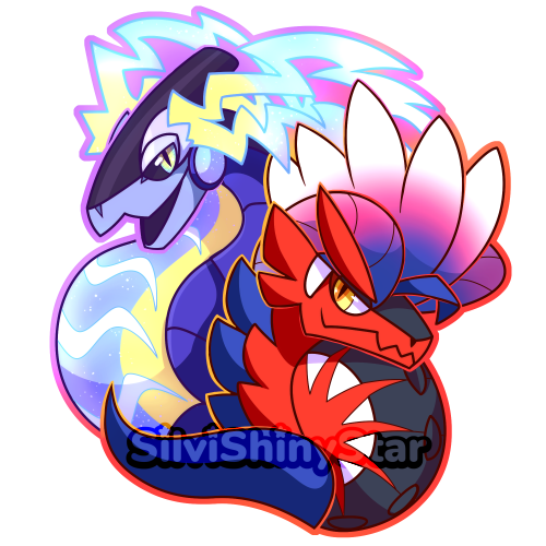 I forgot to add my print, emotes, and sticker that I designed for <a href="/Paldea_Zine/">Scarlet & Violet Zine: FINISHED!</a> to the thread!
I'm especially proud of the emotes, they were so fun to draw! :3