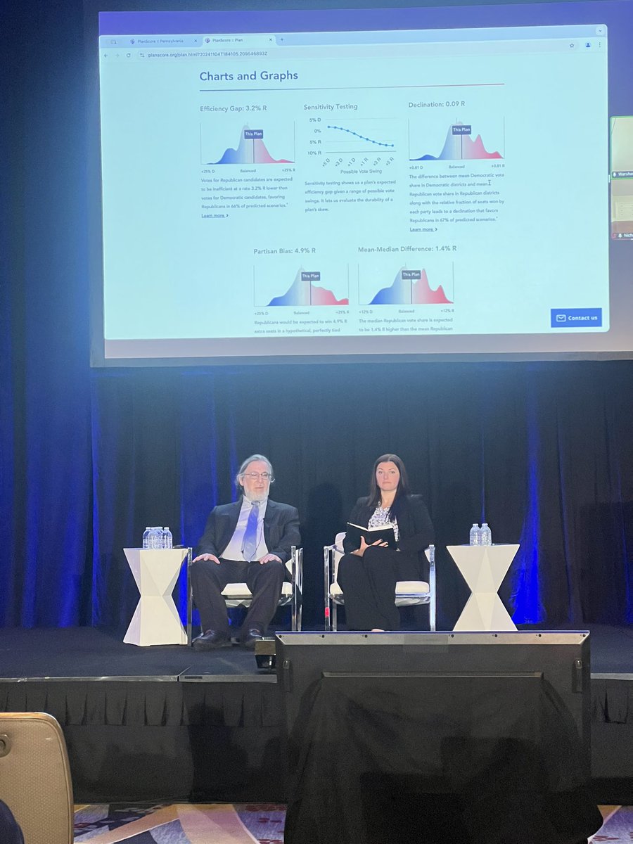 IFES1987's tweet photo. Dr. @cassie_emmons is at #USEP24 with Professor Nicholas Stephanopoulos, of @Harvard_Law and @PlanScore Professor Christopher Warshaw of @GWtweets, and Dr. Micah Altman of @MIT discussing delimitation standards for Congressional districts& “gerrymandering,” https://t.co/WhFLLRkYWu