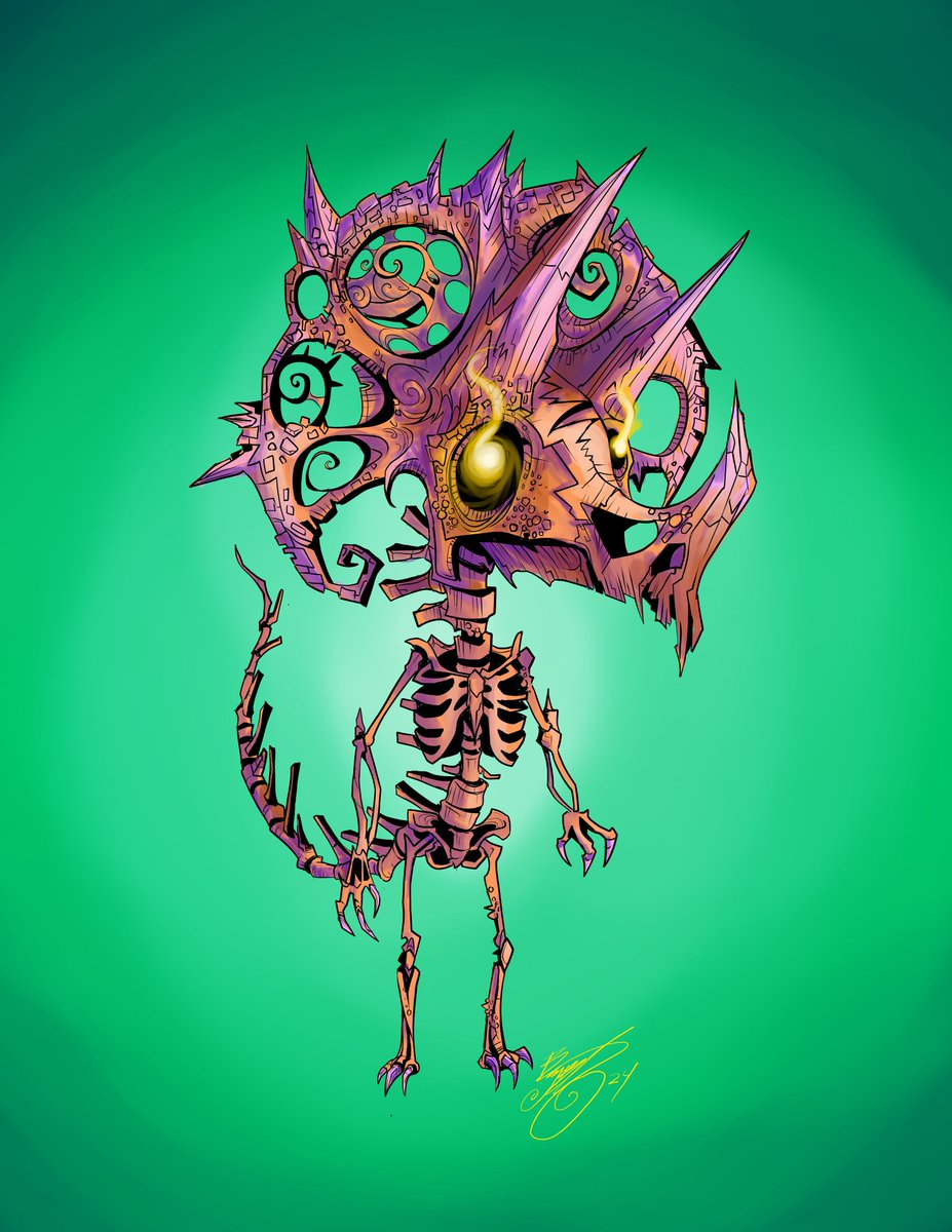 Monstersona I drew for Vespartan as part of my patreon rewards! patreon.com/bellasboneyard #bunnybennett #bmovieboneyard #bellasbmovieboneyard #bellasboneyard #art #spookyart