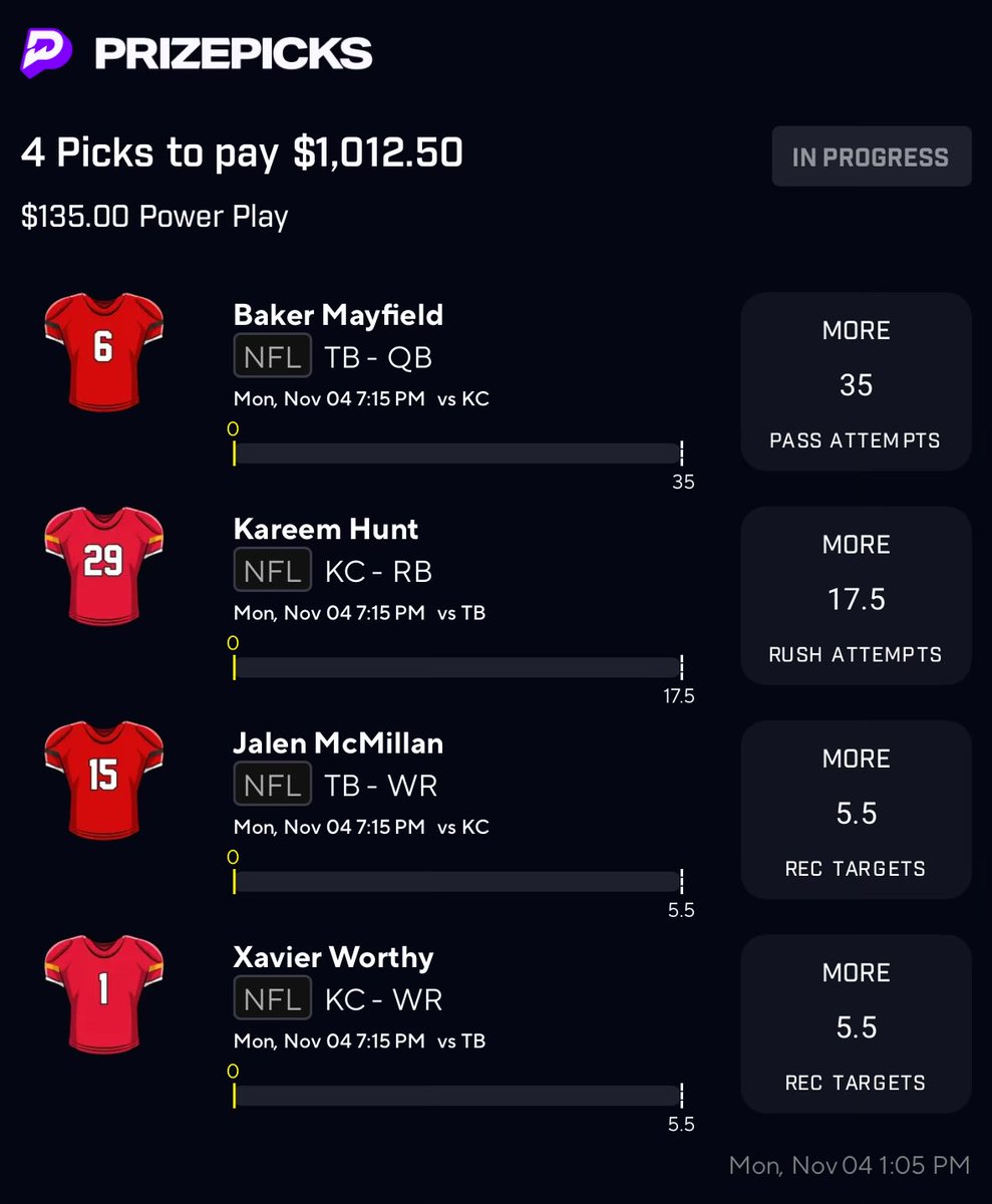 You can have half the entry fee $135 if it this 4 man green #RT &amp; #Like I’ll see yal at at the 🏧 😤😈🧪 comment ya CA$HAPP
.
.

Copy my PrizePicks lineup using this link: 
prizepicks.onelink.me/gCQS/shareEntr…