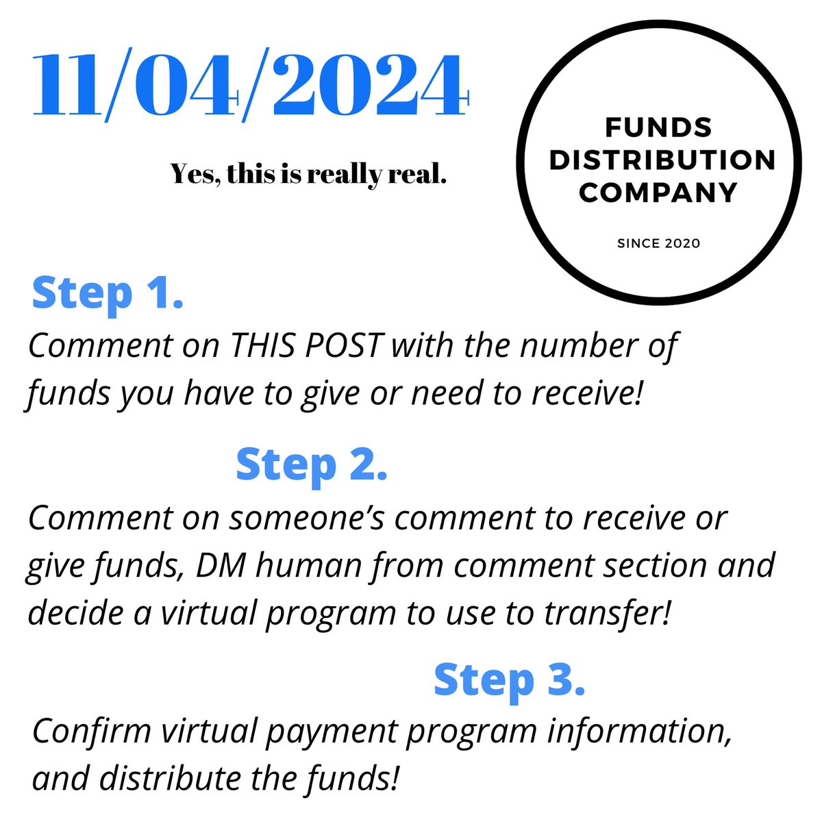 Funds Distribution Company tweet media