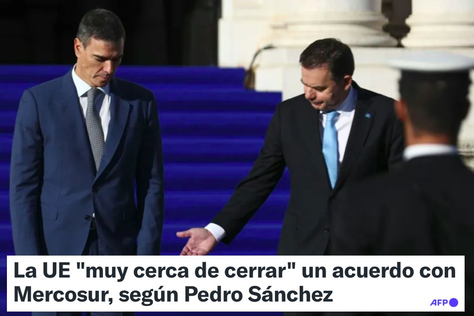 tomkucharz's tweet photo. 🔴Alerta: Crecen los rumores de un "acuerdo técnico" en las negociaciones comerciales UE-Mercosur hasta fin de año (o sea "conclusión"). Posibles fechas para anunciarlo: la cumbre del G20 en Brasil (18-19 de Nov) o cumbre de Mercosur en Uruguay (6 de Dic). https://t.co/Wicuta6glK https://t.co/2z8A6TIUnw
