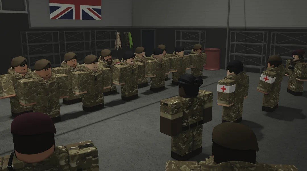 MinisterEthan's tweet photo. Today in Roblox, 27 British Armed Forces personnel deployed in Rotsvelde, Belgium. We apologise for any reports of misconduct from these forces. This is completely out of our hands and we cannot control their actions. Any reports should go to HM or Myself.

#fictional #roblox https://t.co/fnPZoPSeQ7