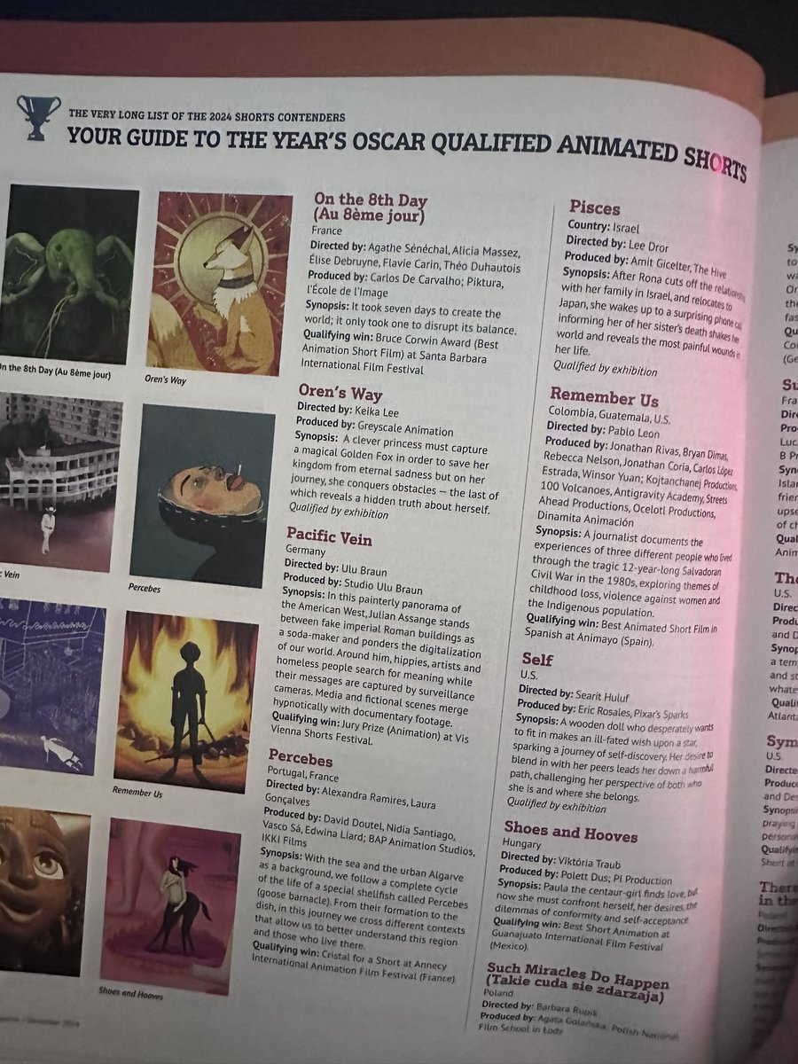 「Remember Us is in the Oscar-Qualified An」|Pablo Leonのイラスト