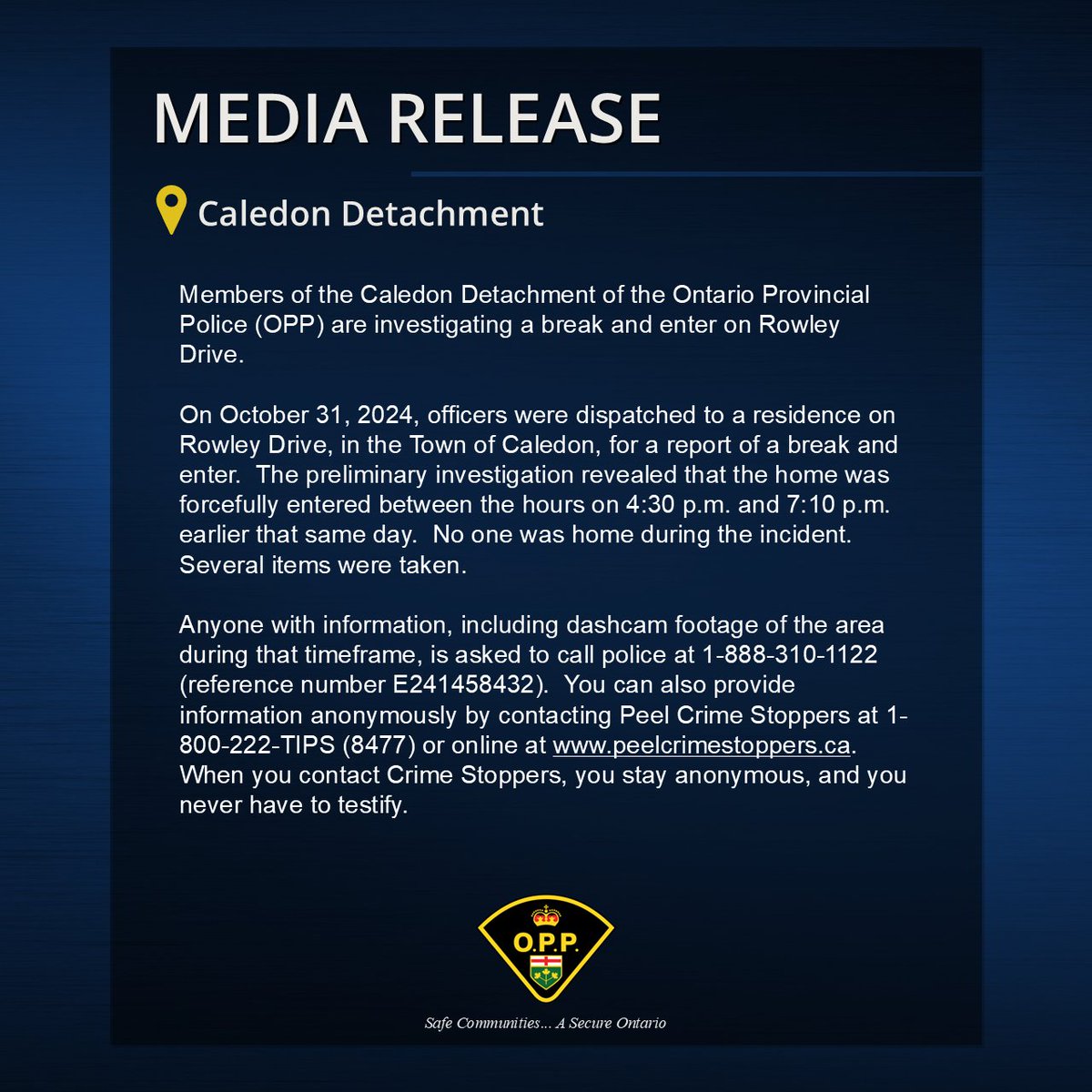 OPP Central Region tweet media