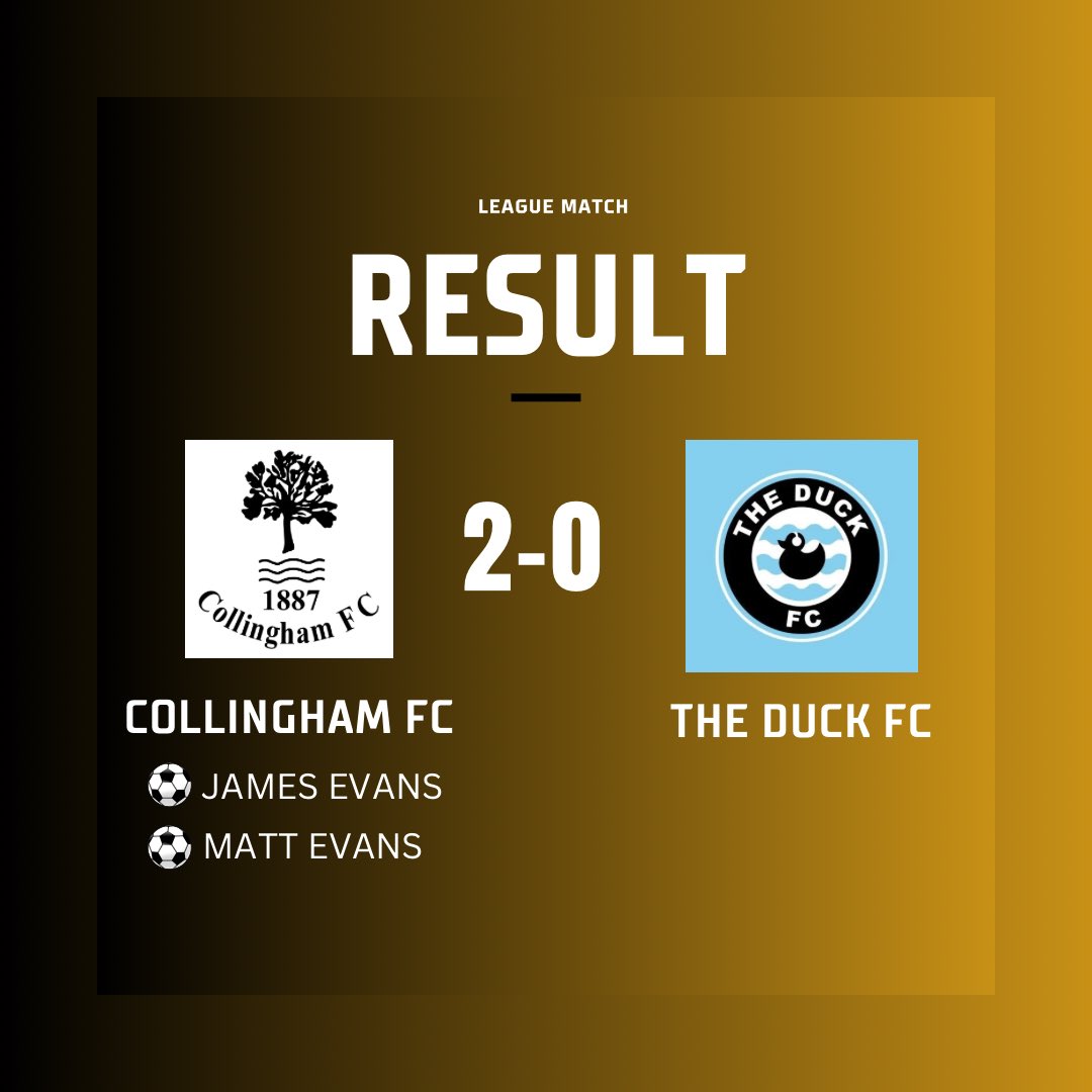 Collingham FC Sunday tweet media